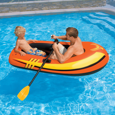 Лодка ПВХ гребная надувная Пляжная 2