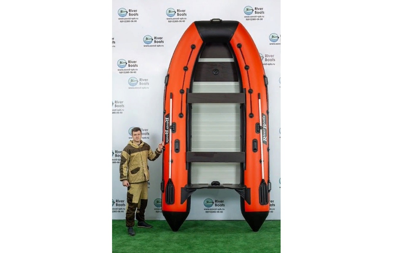 RiverBoats RB 430 Киль + алюминиевый пол