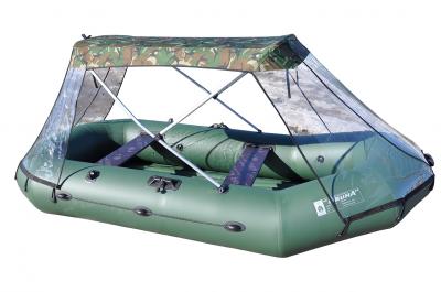 Лодка Двина-25-НД-тент гребная